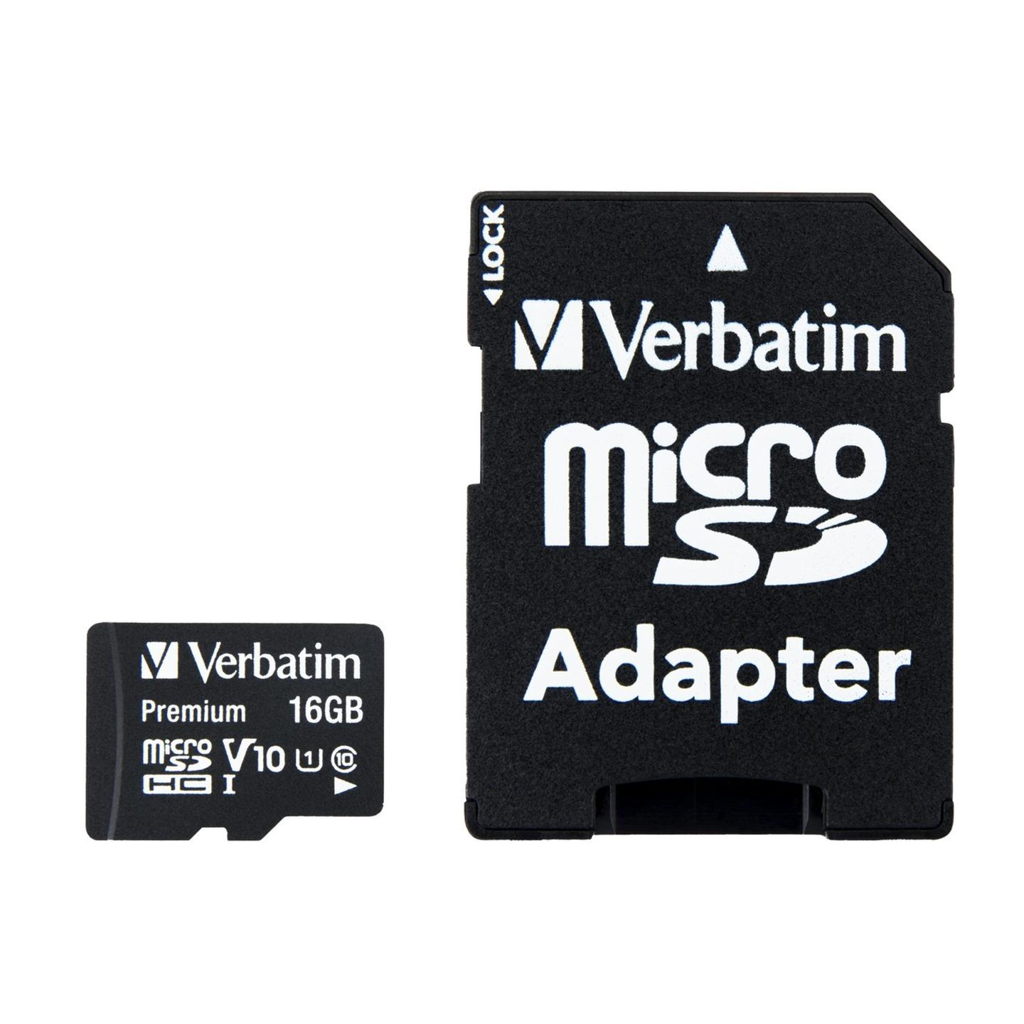 16GB Class 10 microSDHC Card