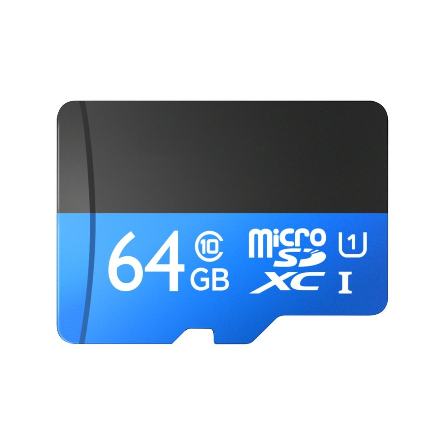 64GB Micro SDXC Class 10 Reads 90MB/s Writes 30MB/s