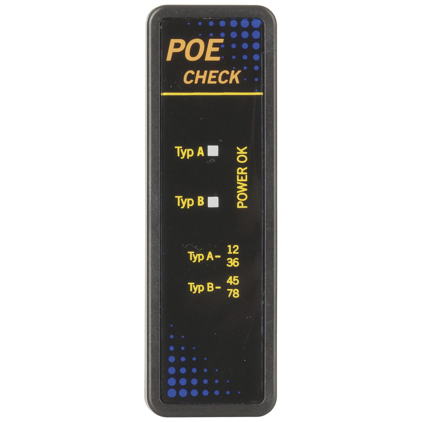 Mini Network Cable Tester with POE Finder