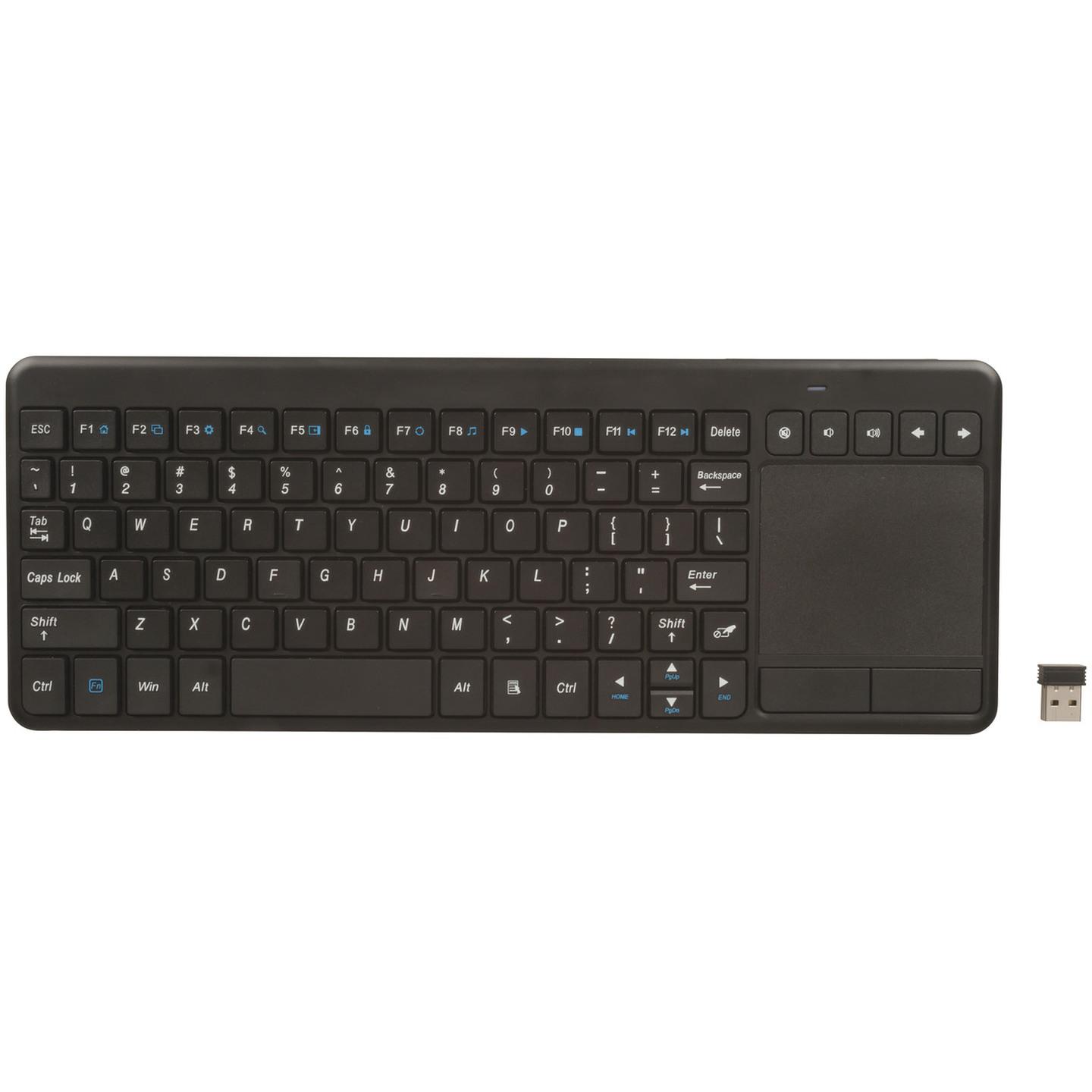 Wireless All-in-One Keyboard and Touchpad