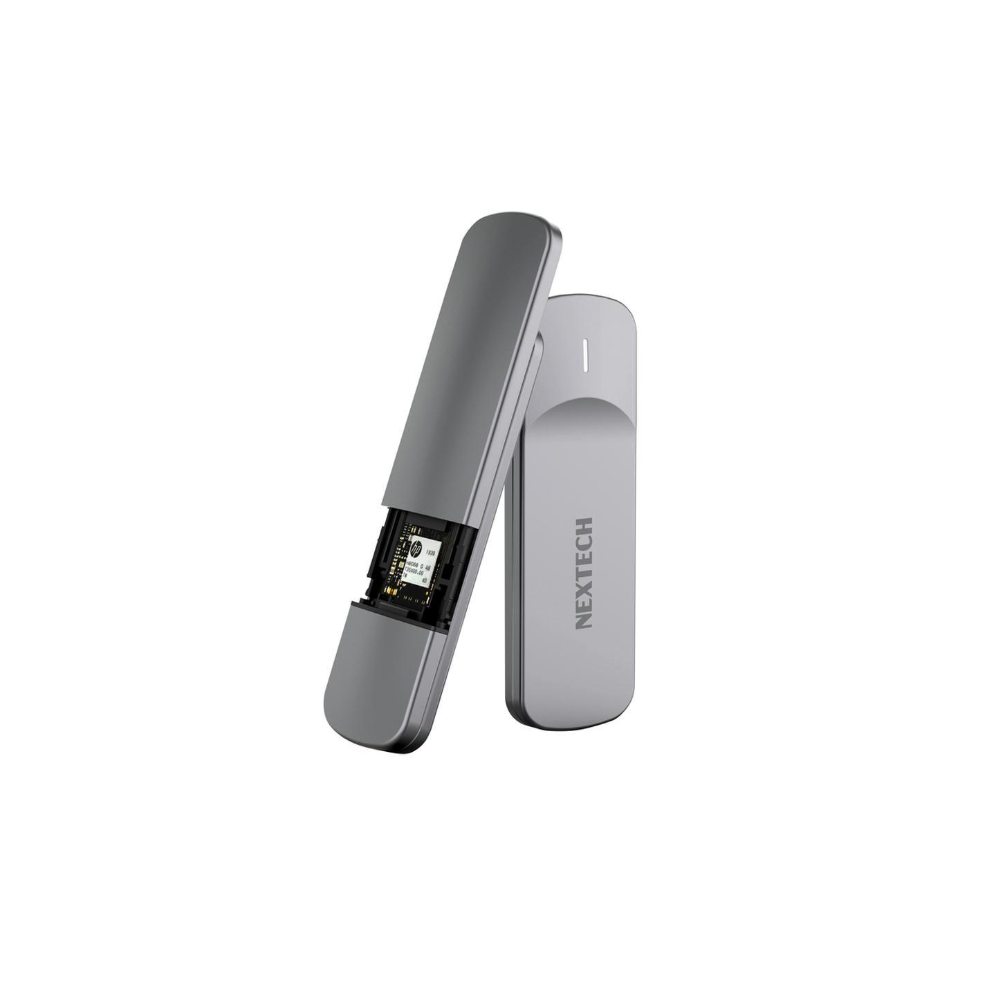 USB Type-C External M.2 SATA/NVME SSD Case