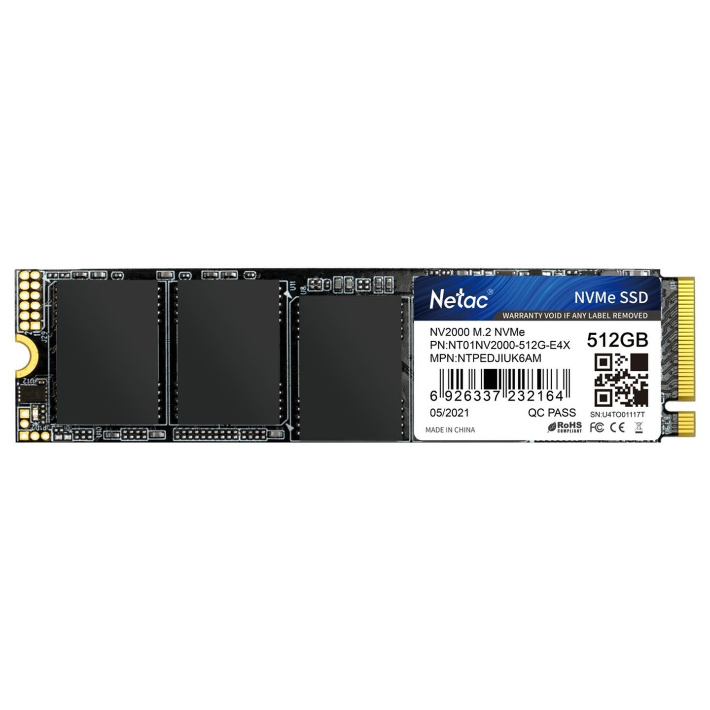 512GB M.2-2280 NVMe/PCIe SSD Reads 2048MB/s Writes 1634MB/s