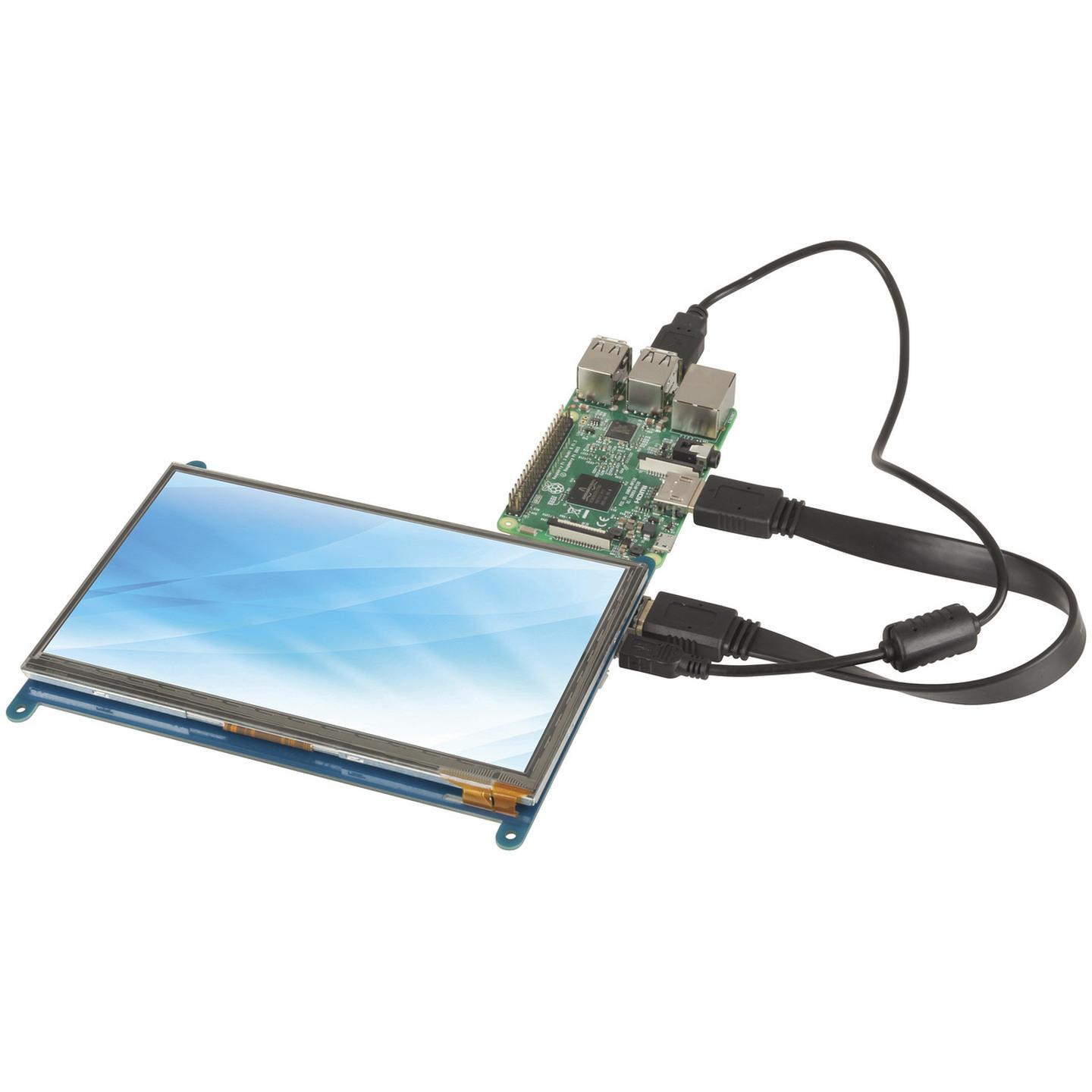 1024x600 HDMI 7in Screen with USB Capacitive Touch