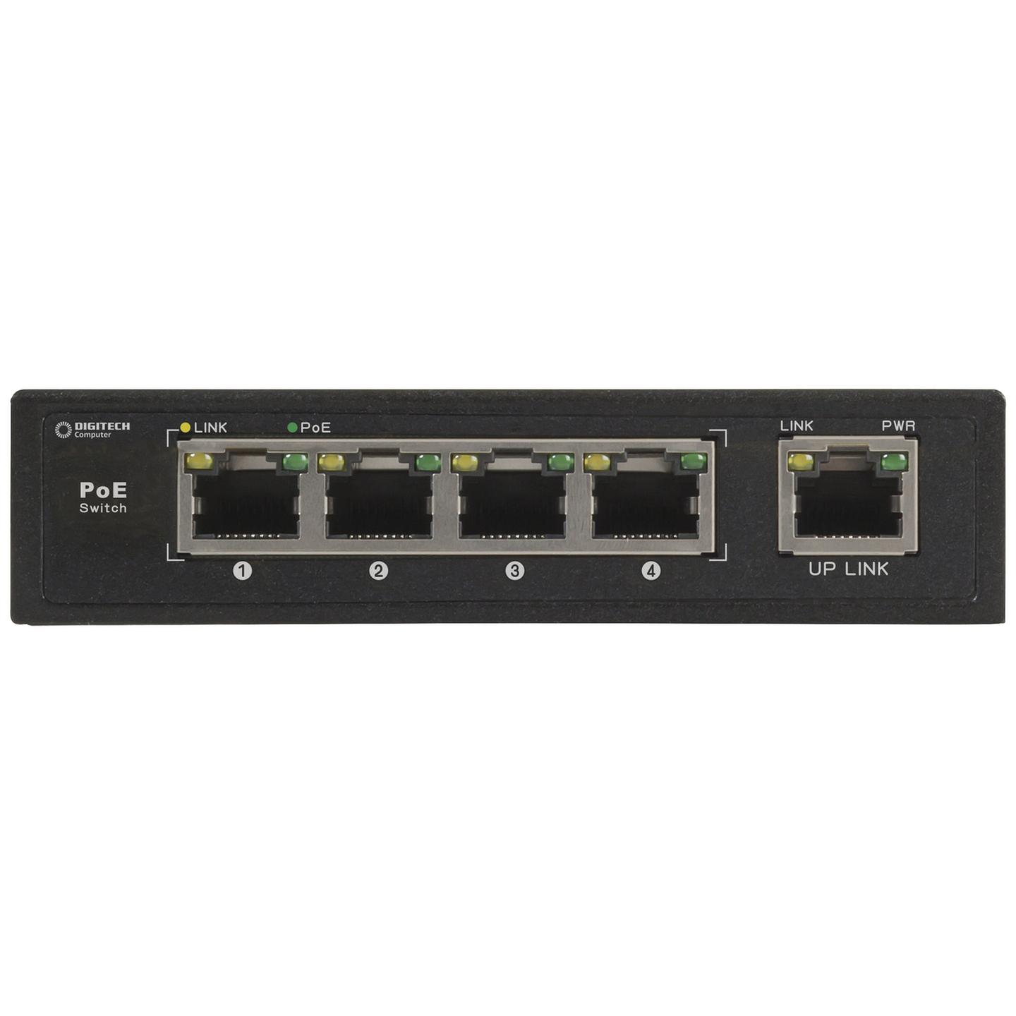 5-Port 10/100 PoE Network Switch