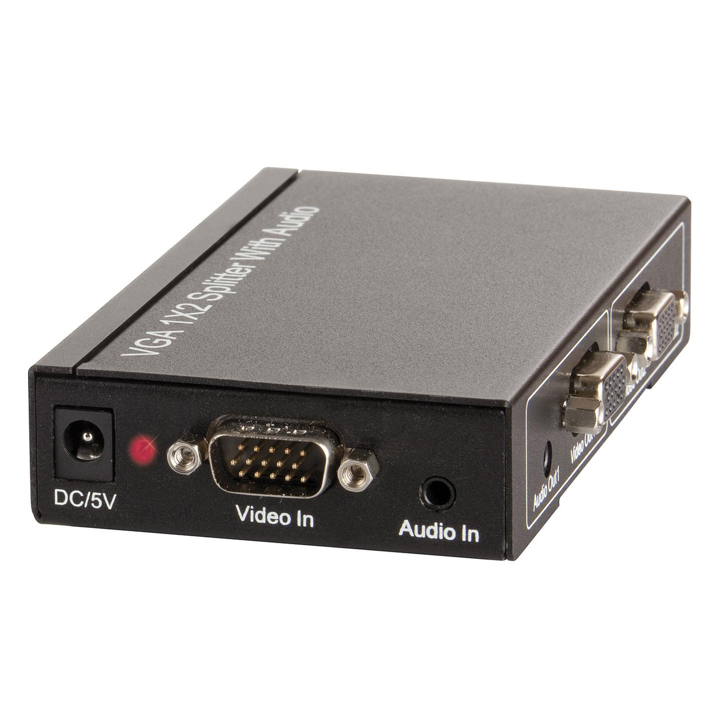 2 Port VGA/Audio Splitters