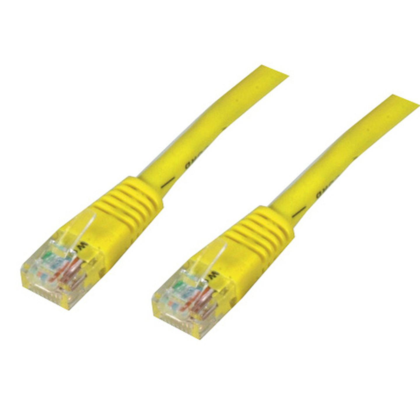 Cat 5e Patch Cable 1m Yellow