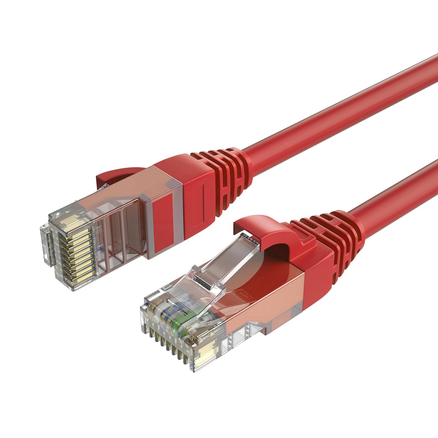 Cat 6a Patch Cable 1m Red