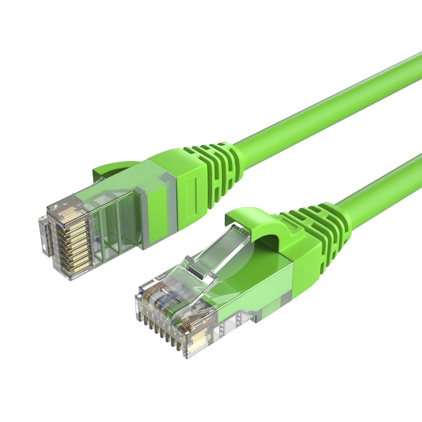 Cat 6a Patch Cable 1m Green