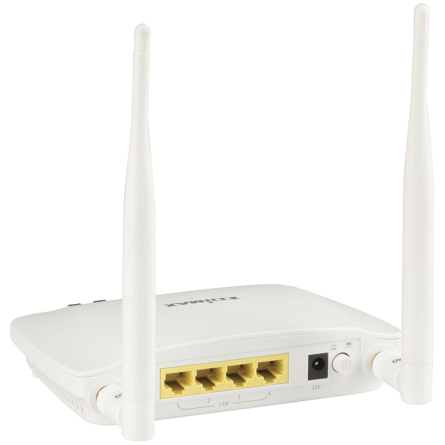 Wireless N300 ADSL2 Modem Router with USB Storage