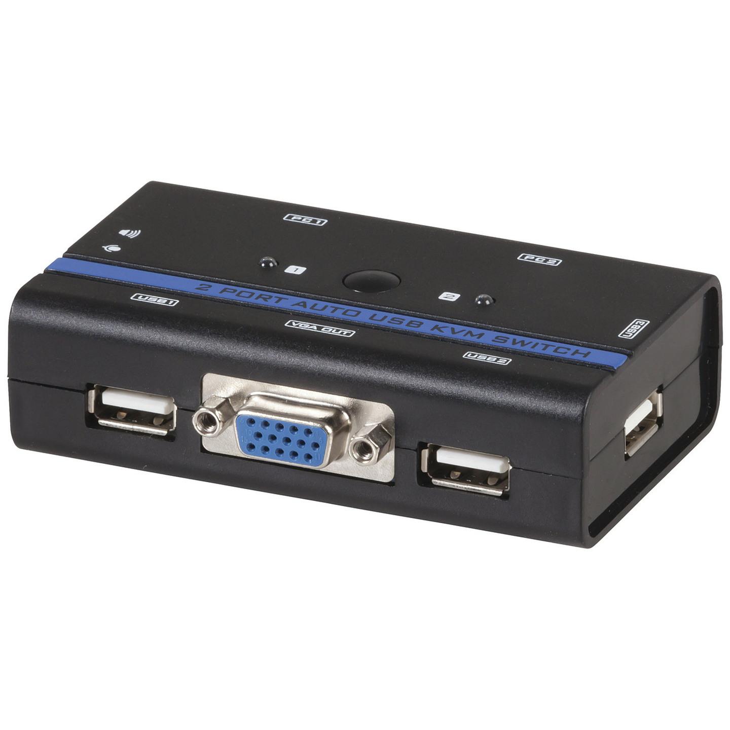 2-Port USB KVM Switch