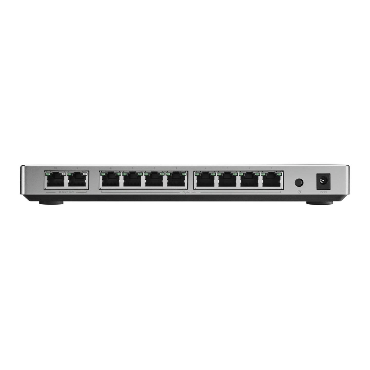 ASUS XG-U2008 10 Port Ethernet Switch with Two 10Gbps Ports