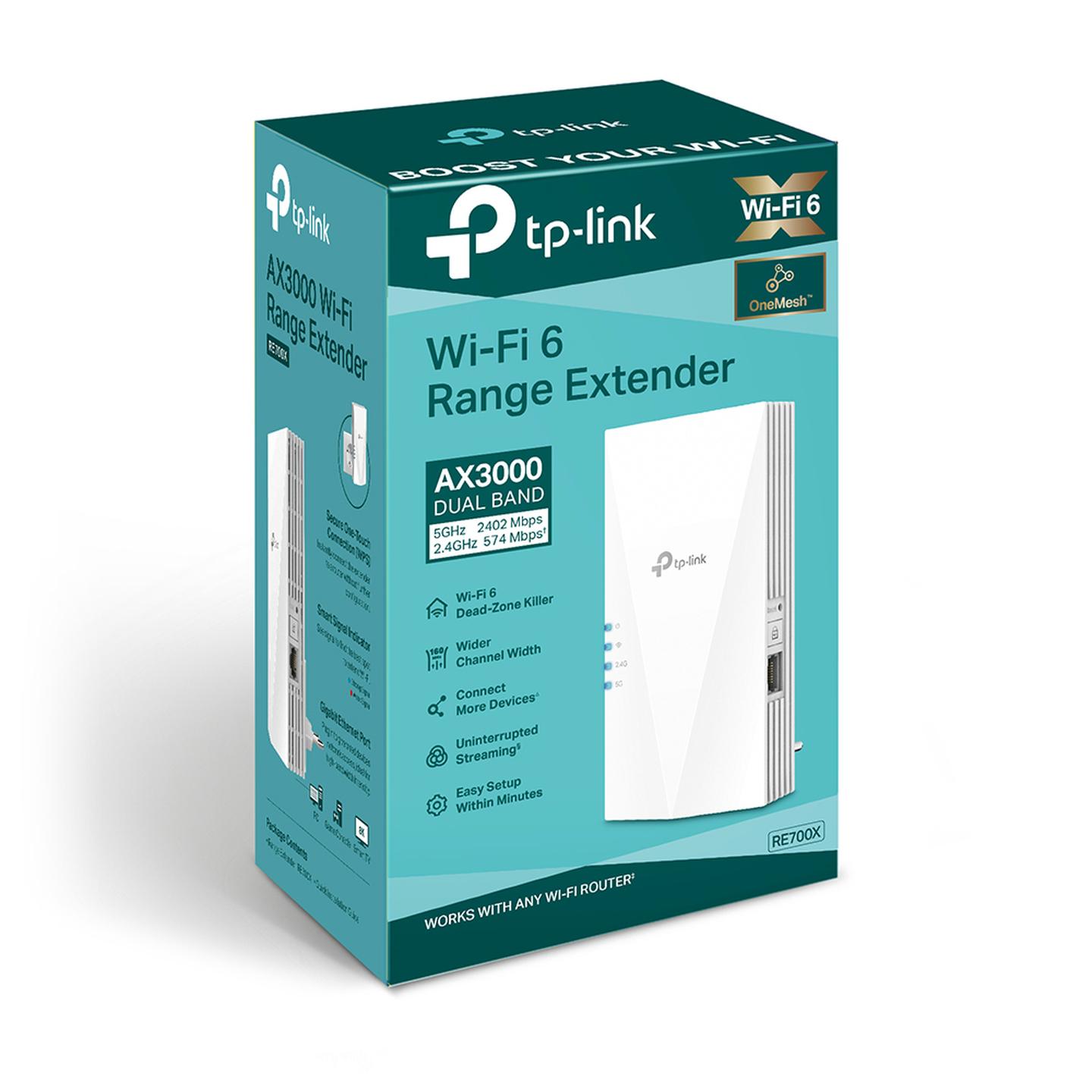 TP-Link AX3000 WiFi-6 Mesh Extender