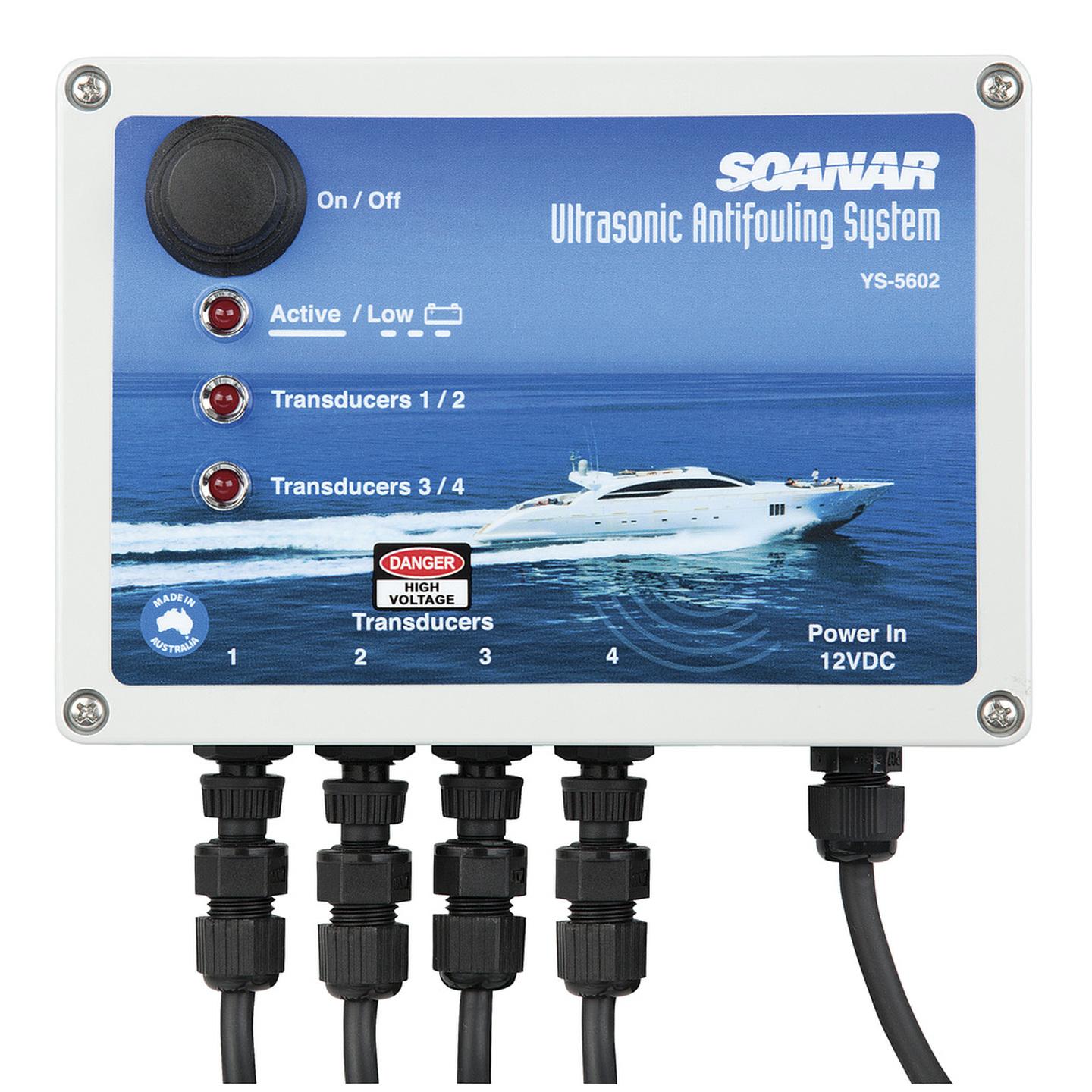 4 Channel Electronic Antifouling Unit for Boats