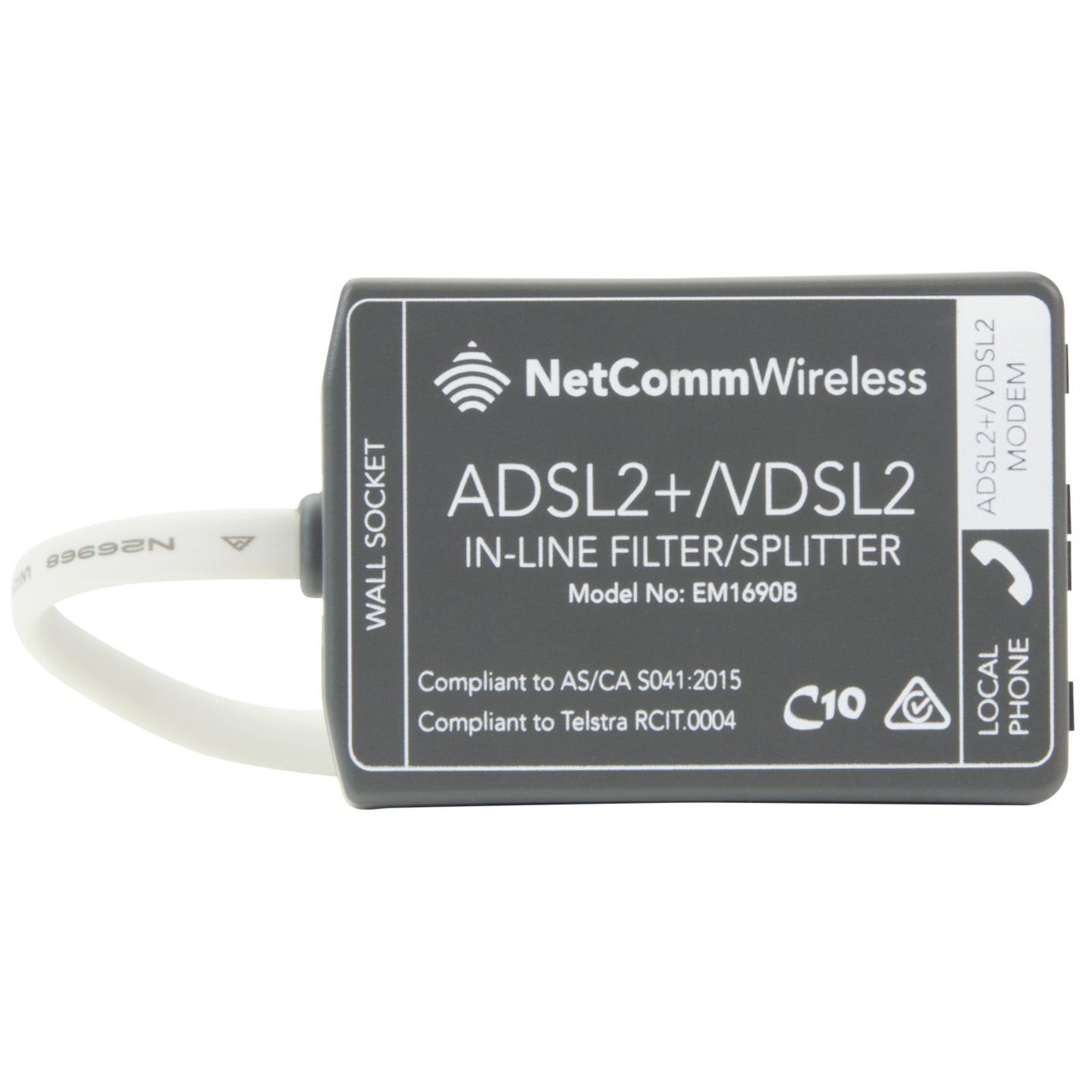 VDSL/ADSL In-Line Splitter / Filter