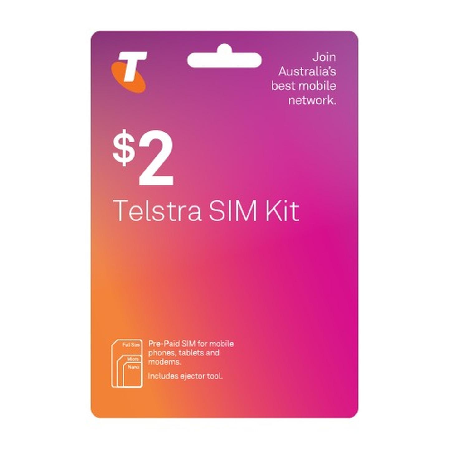 Telstra Prepaid 4G Sim Starter Kit