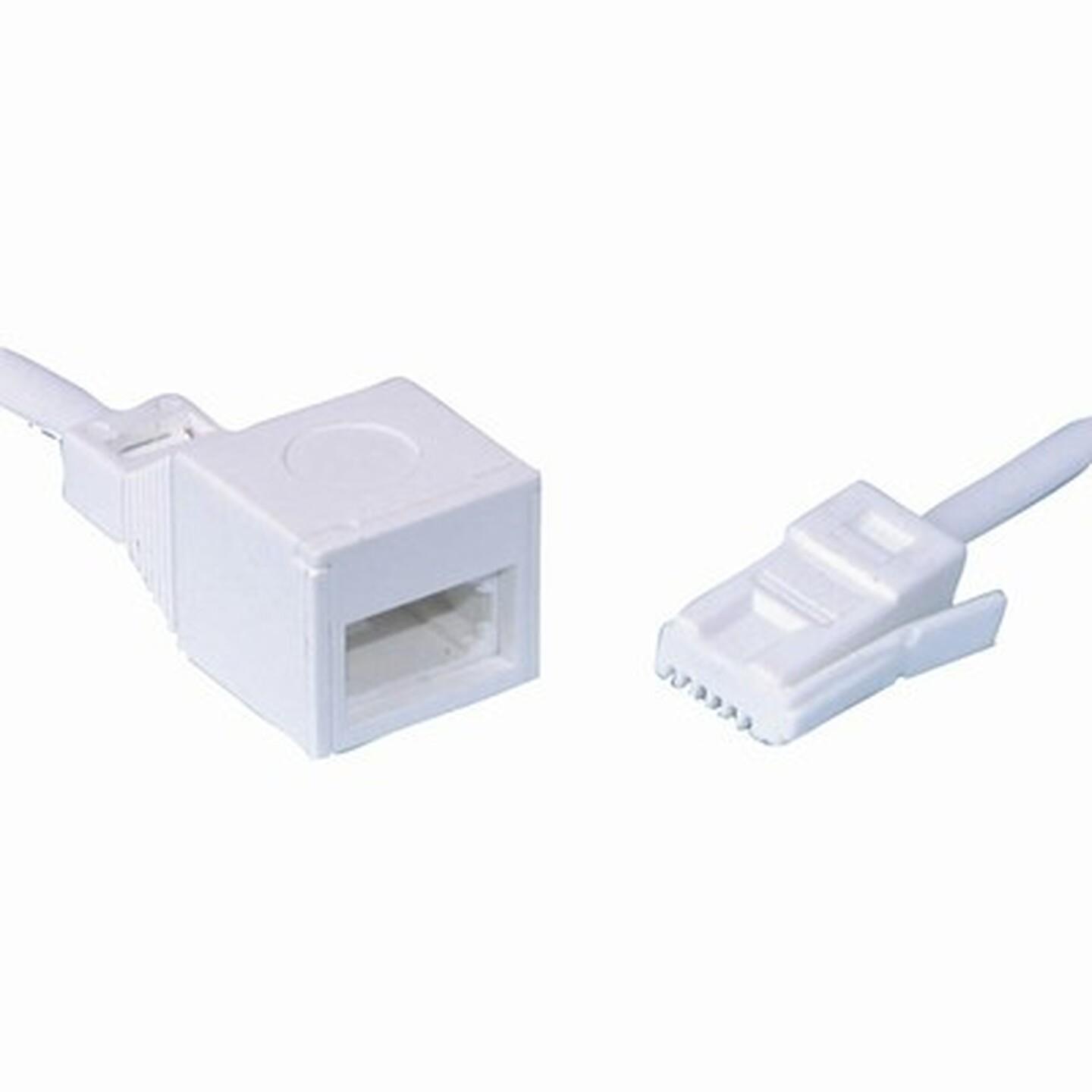 3 Metre Plug to Socket Extension Cable to Suit NZ Telephones