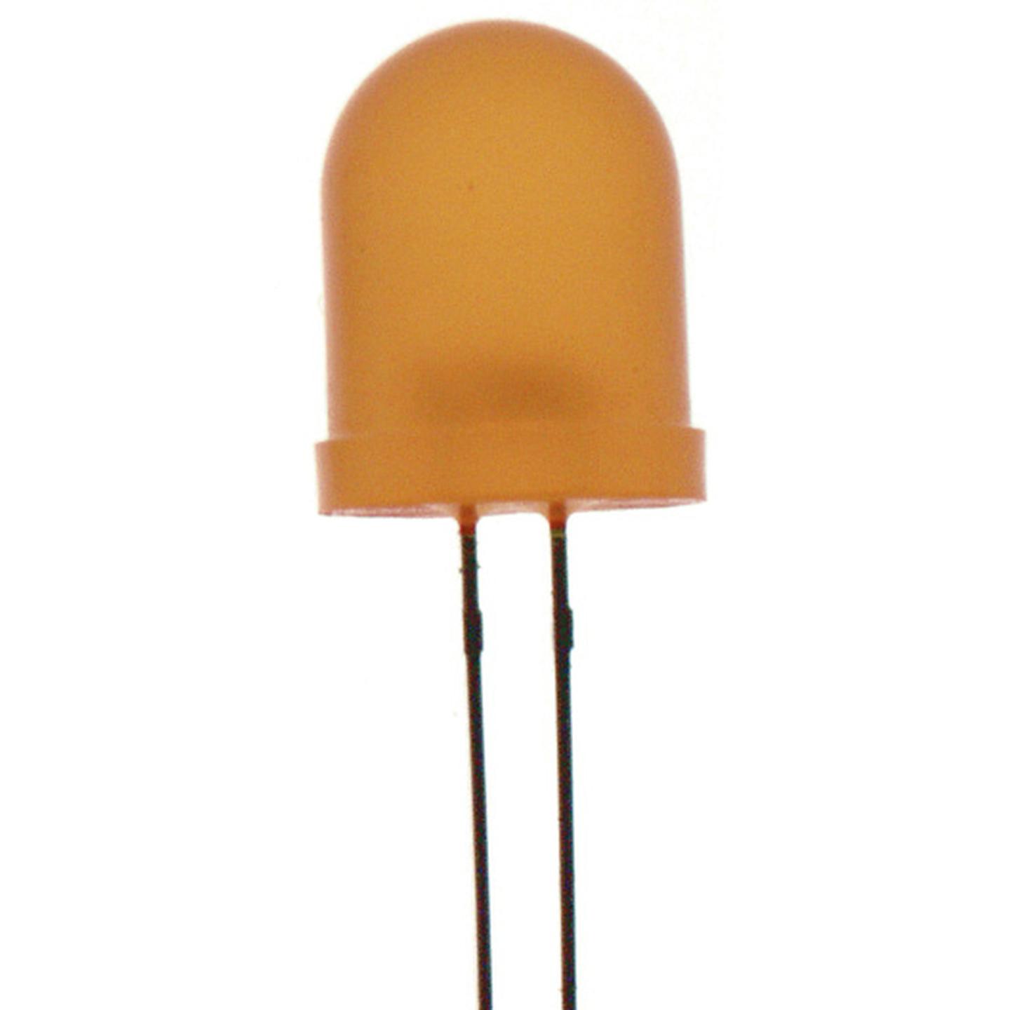 Orange 3mm LED 40mcd Round Diffused