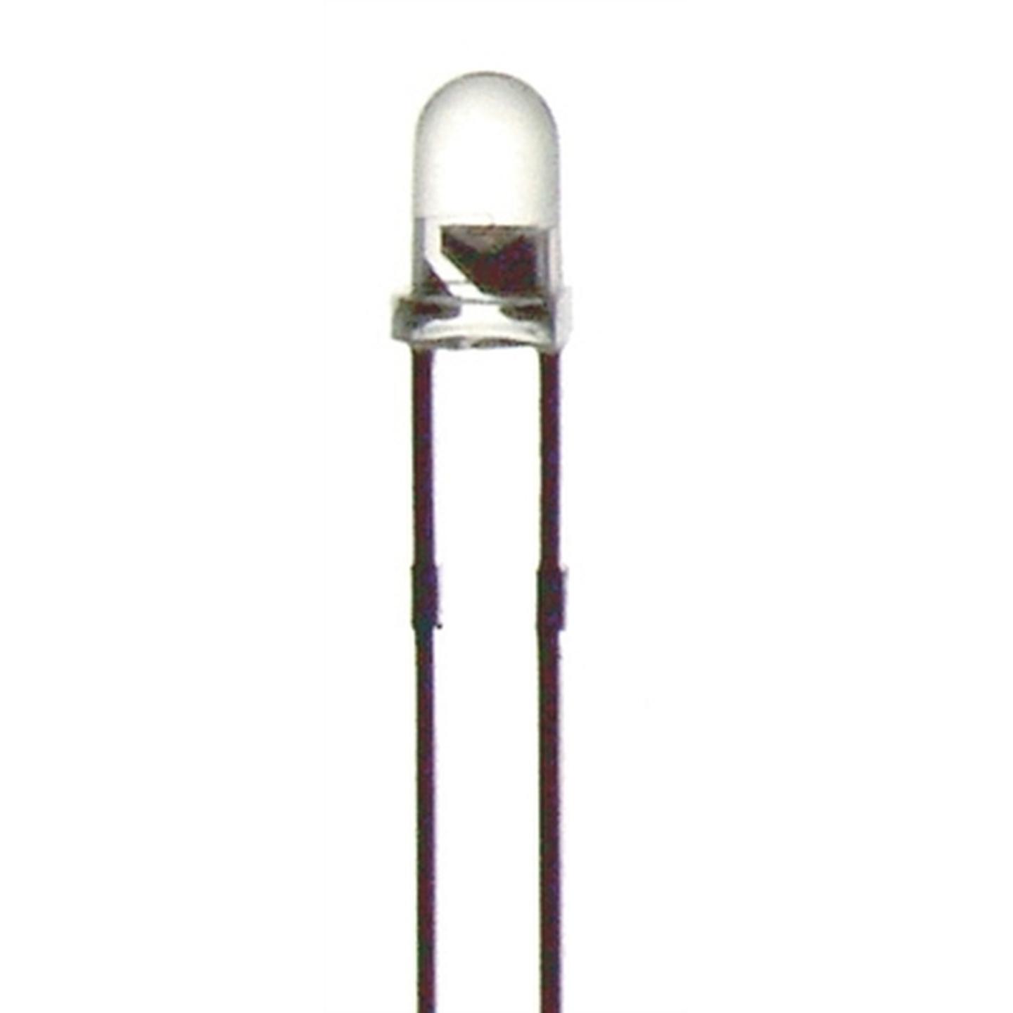 Yellow 5mm LED 12000mcd Round Clear