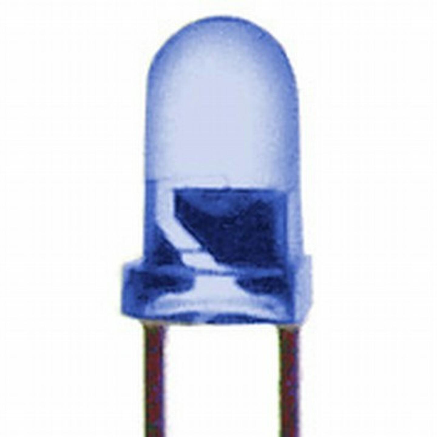 LED 5mm Blue Waterclear 18000mcd