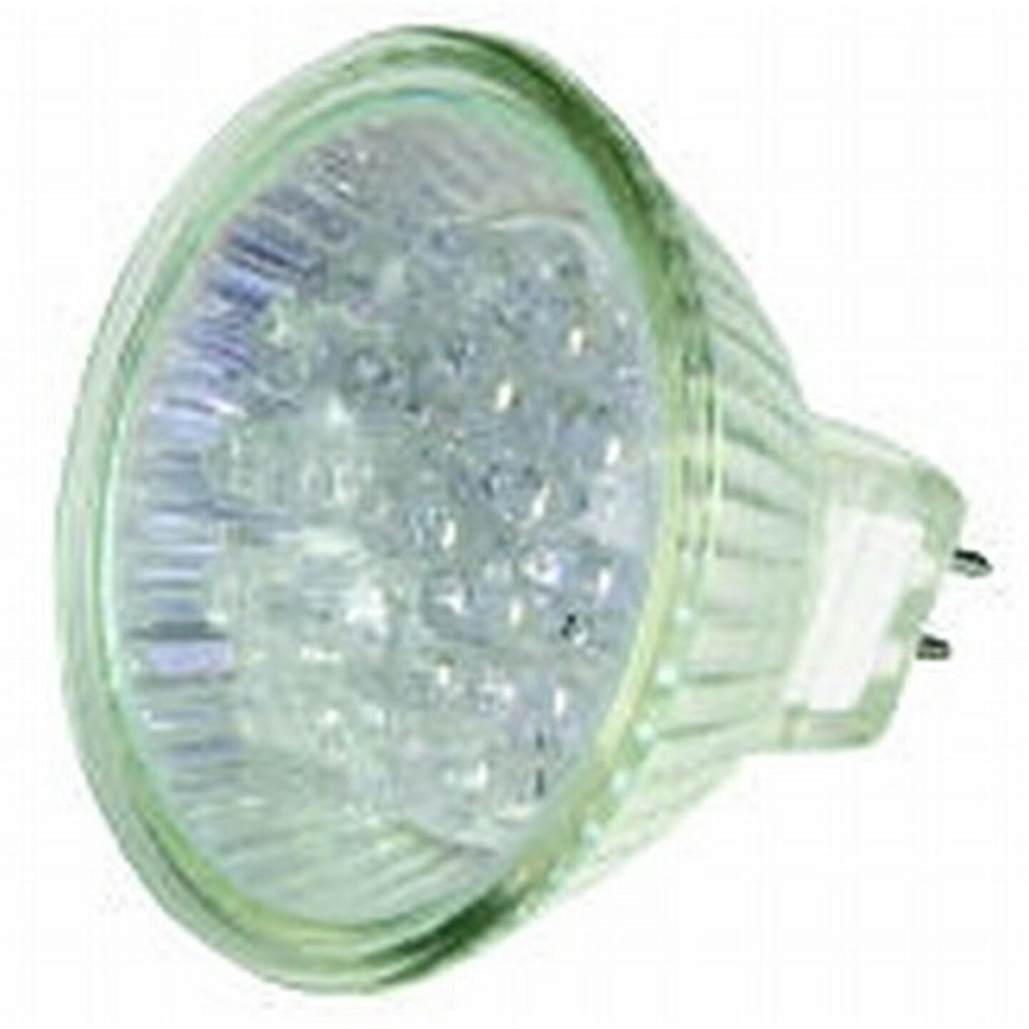 20 LED MR-16 Lamps - Green