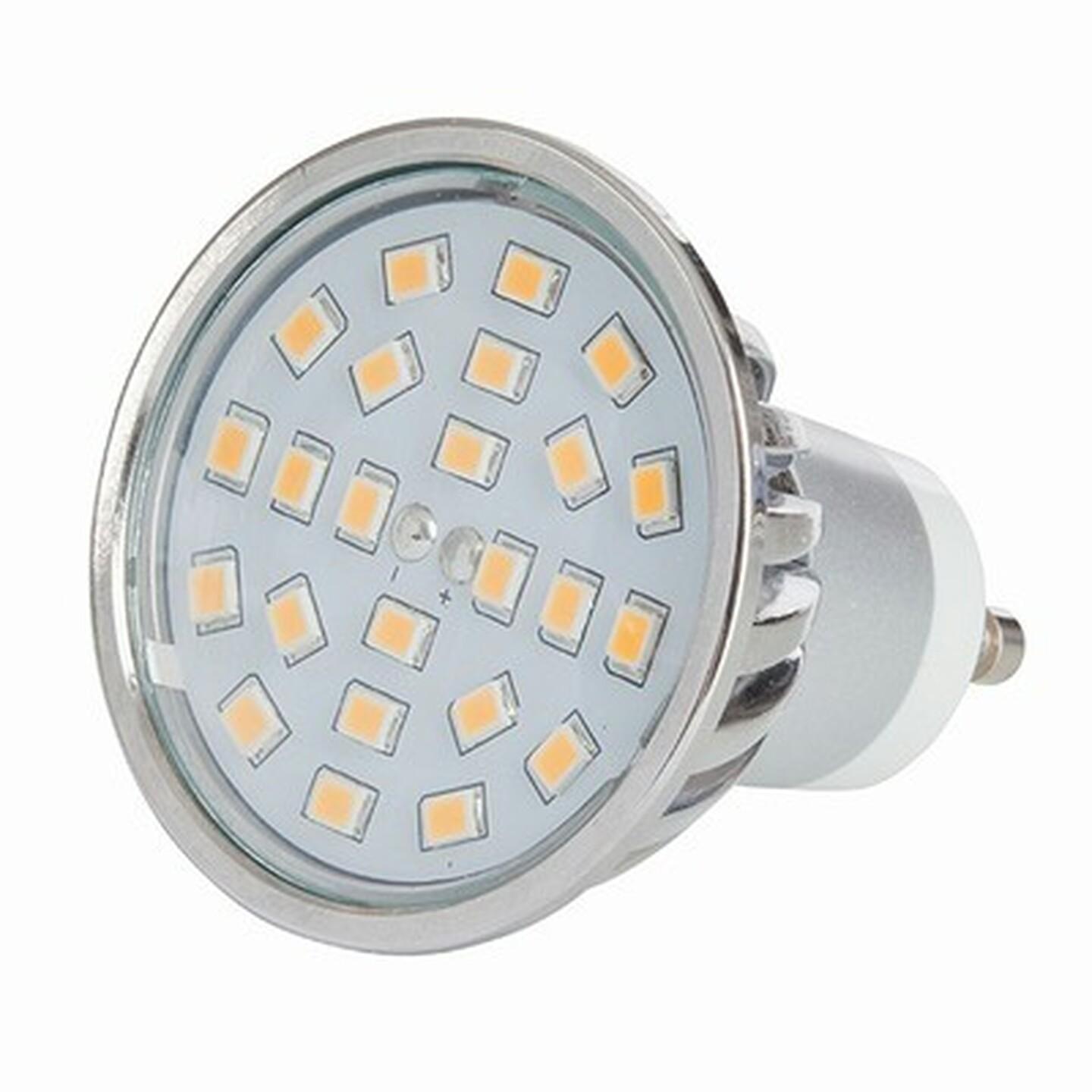 GU10 Mains 24x2835-SMD LED Downlight 60 Warm White