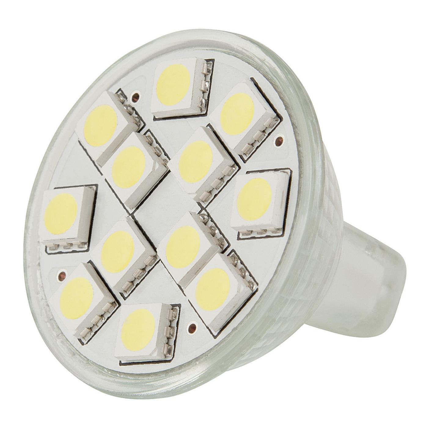 MR11 12 x 5050 SMD LED Downlights 120 Cool White