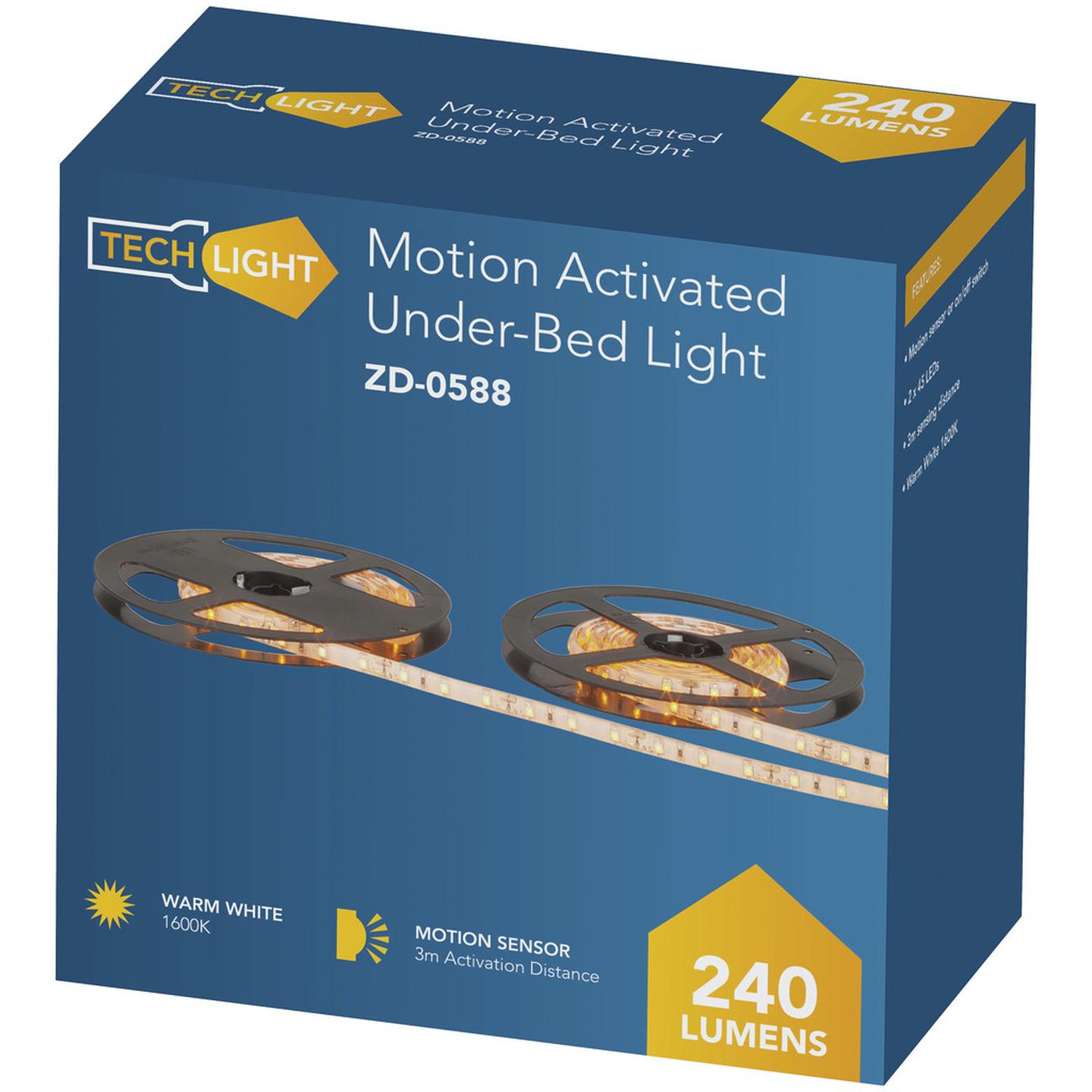 Motion Activated Under-Bed LED Light Strips