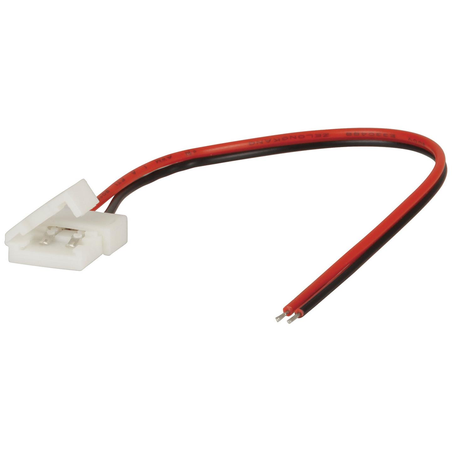2 Pin LED Strip Connector to Bare Wire Lead