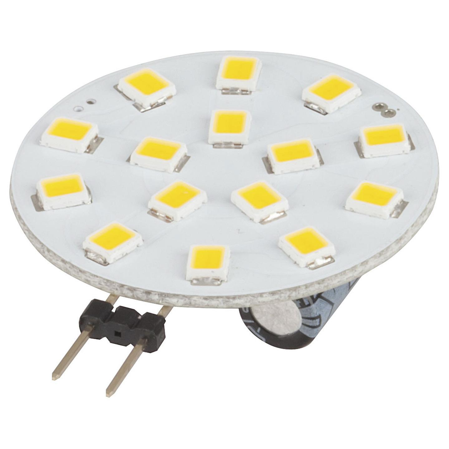 G4 LED Replacement Light15x2835 LEDs 120 12VAC/DC Warm White