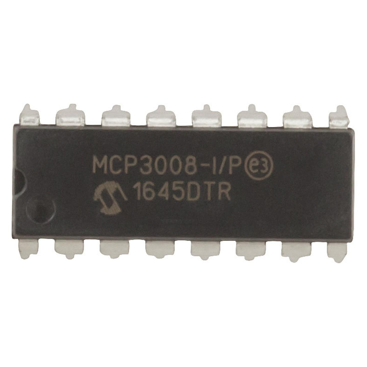 MCP3008 8 Channel 10 Bit ADC DIP16