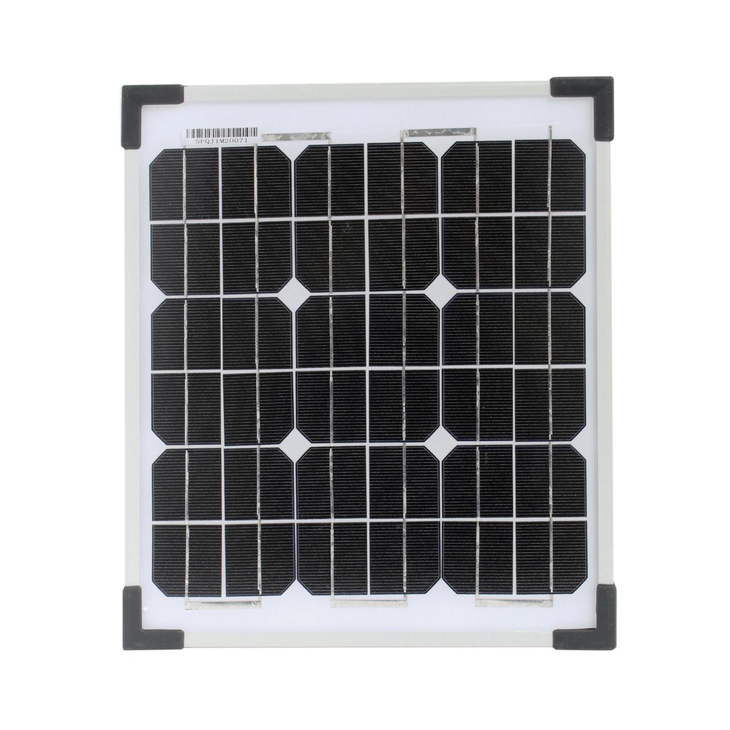 12V 10W Monocrystalline Solar Panel