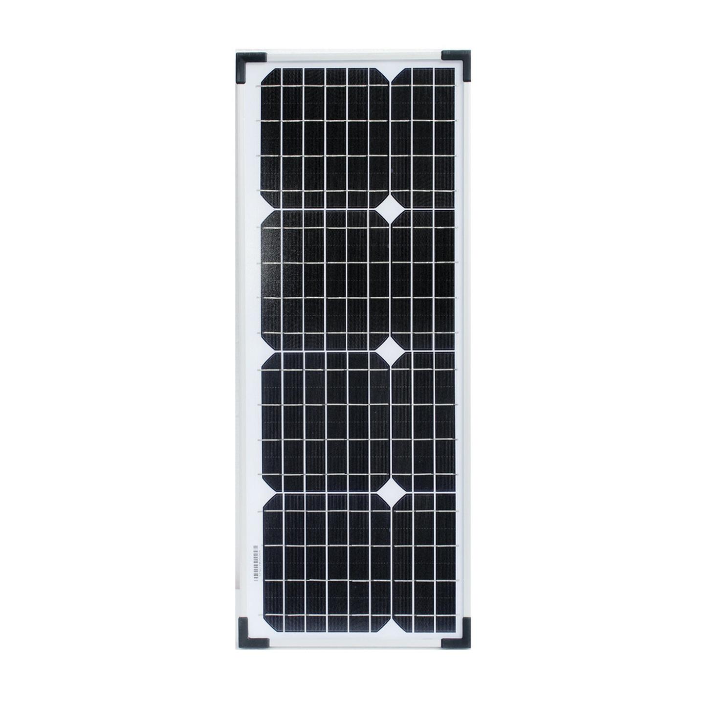 12V 20W Monocrystalline Solar Panel