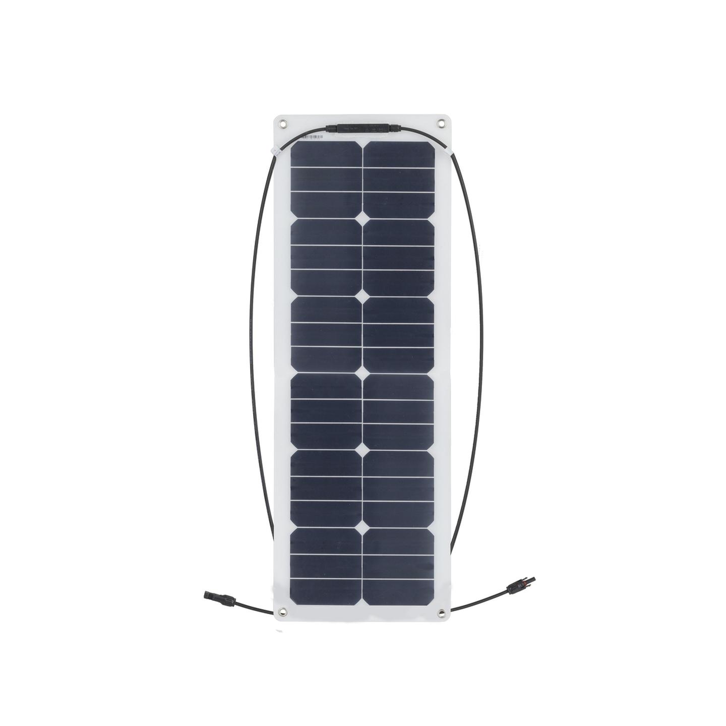 30W 12V Semi Flexible Solar Panel