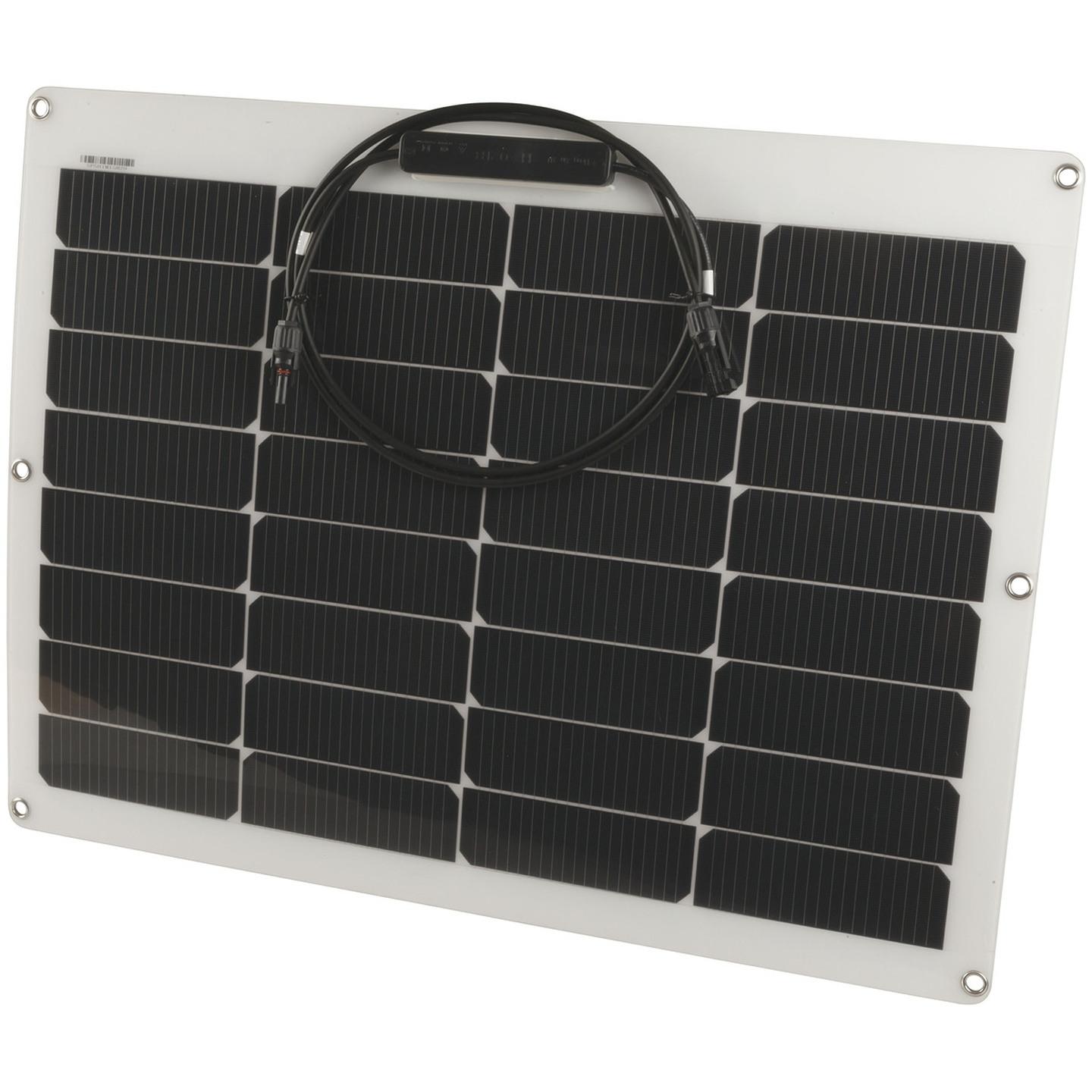 50W 12V Semi Flexible Solar Panel with DF Technology