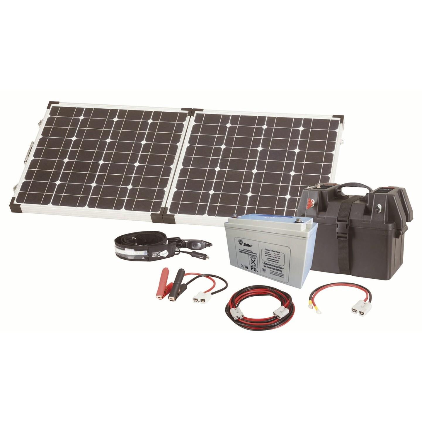 80W Outdoor Fold-up Solar Power Pack