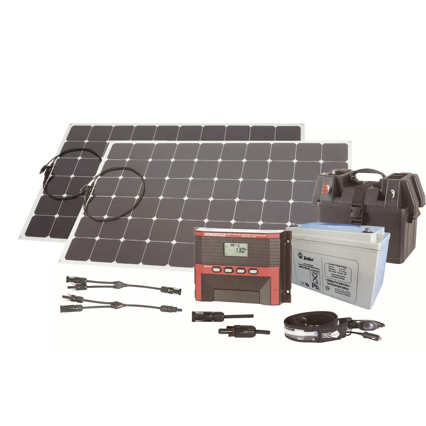 360W Expedition Flexible Panel Solar Pack