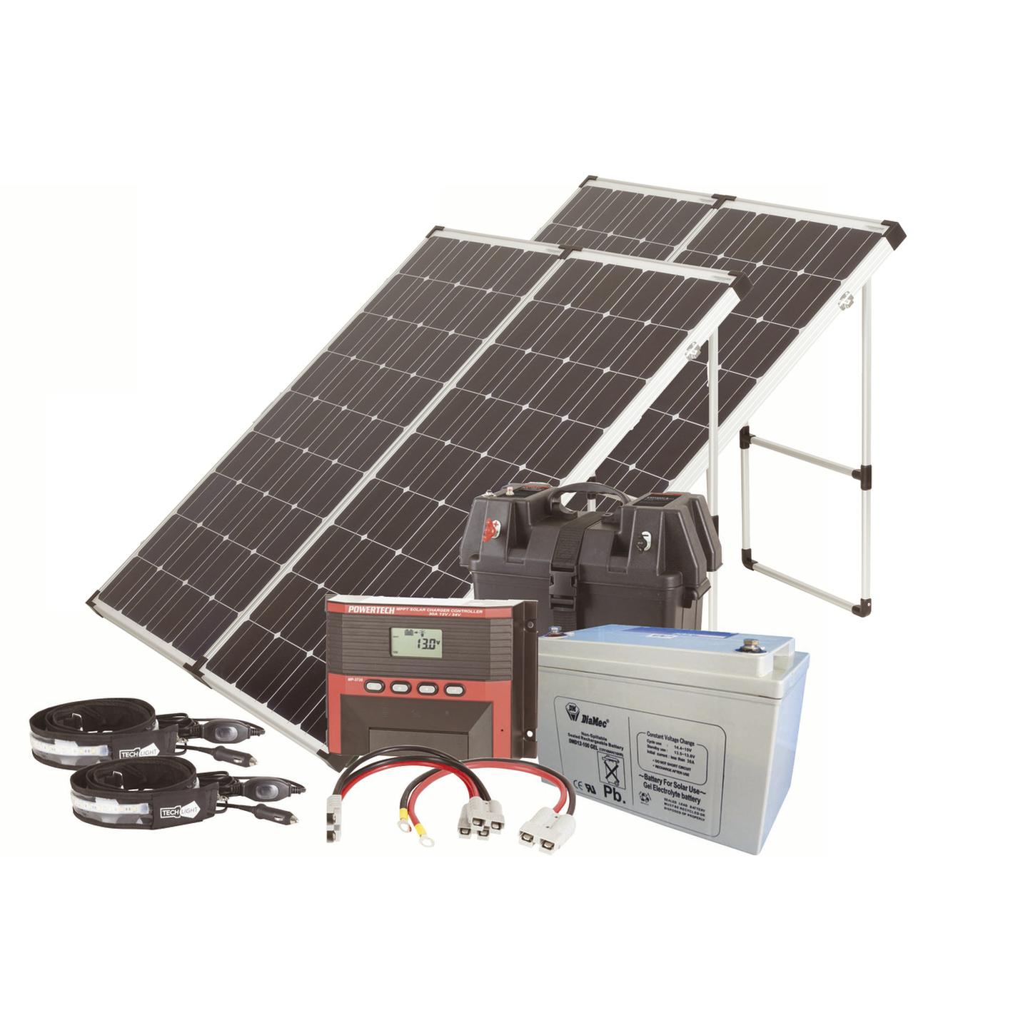 360W Expedition Fold-up Panel Solar Pack