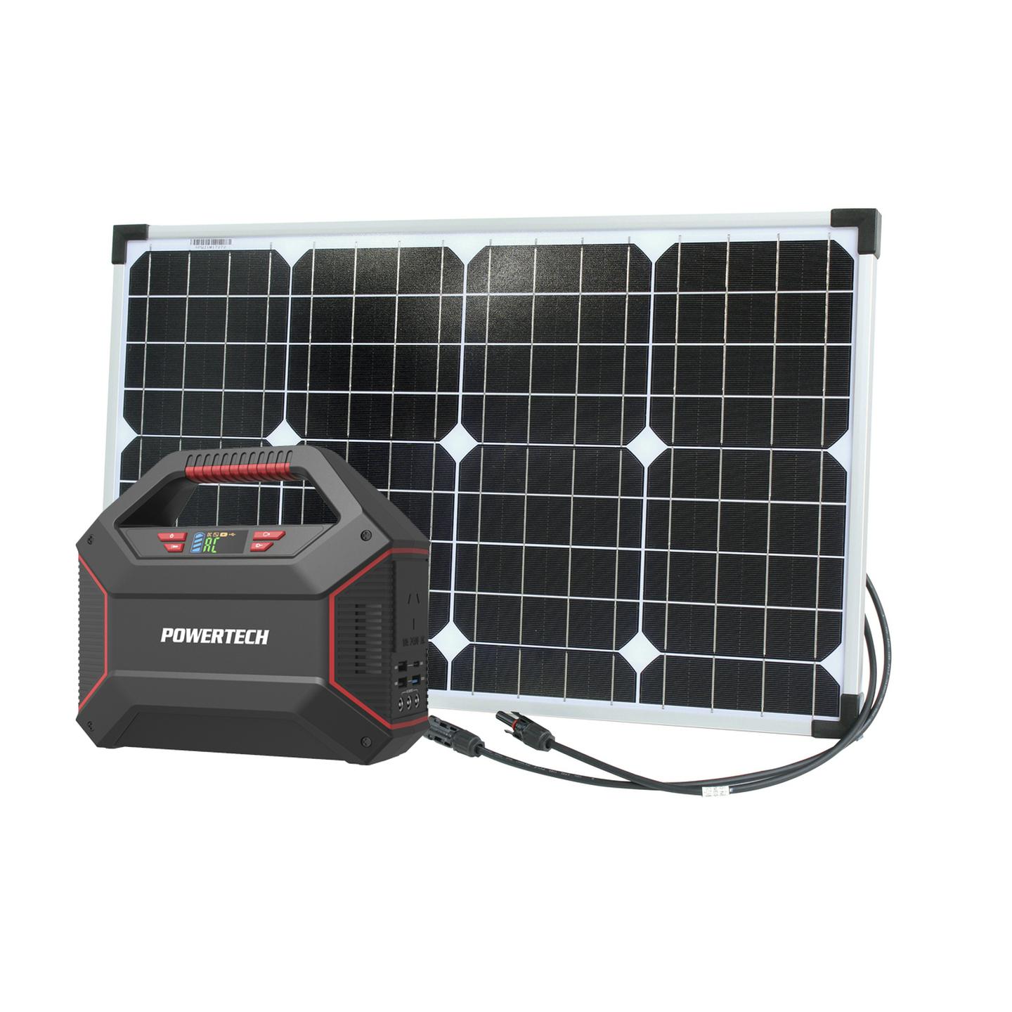 Portable Power Centre and 40W Solar Package