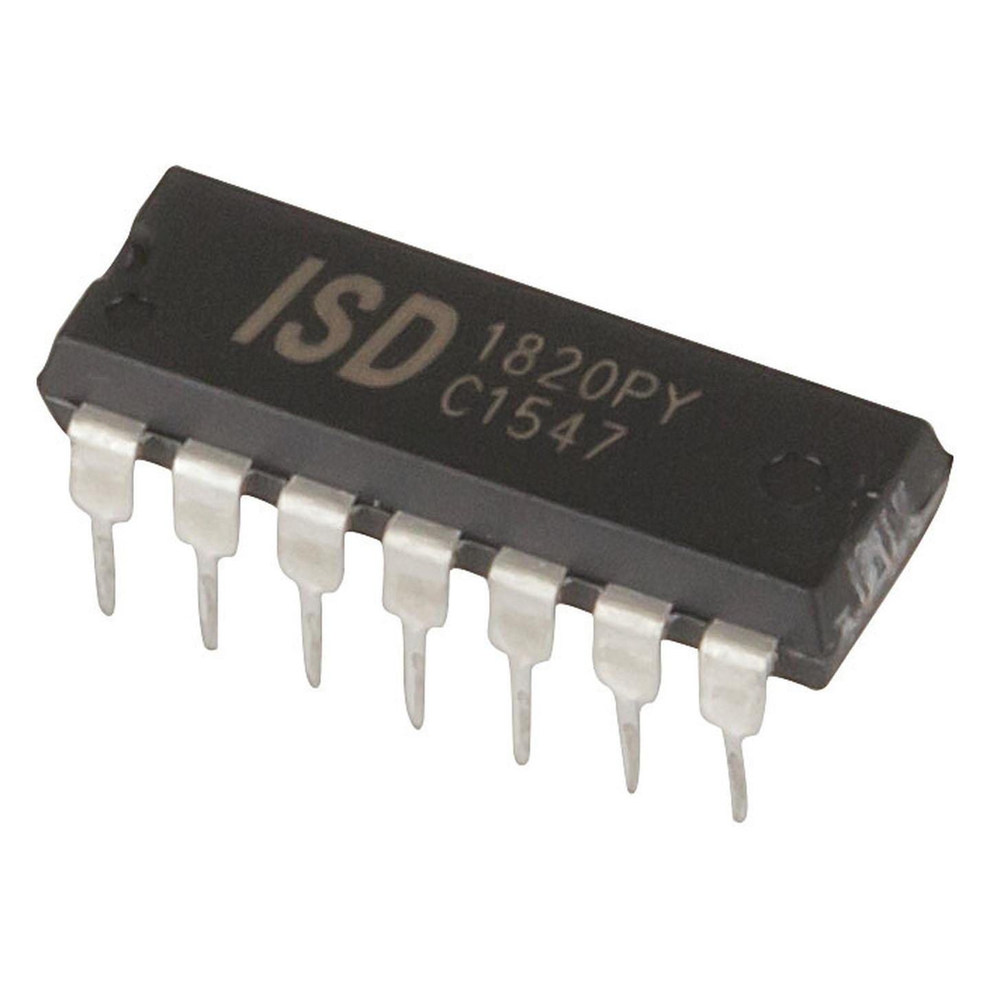 ISD1820 Record and Playback IC DIP14