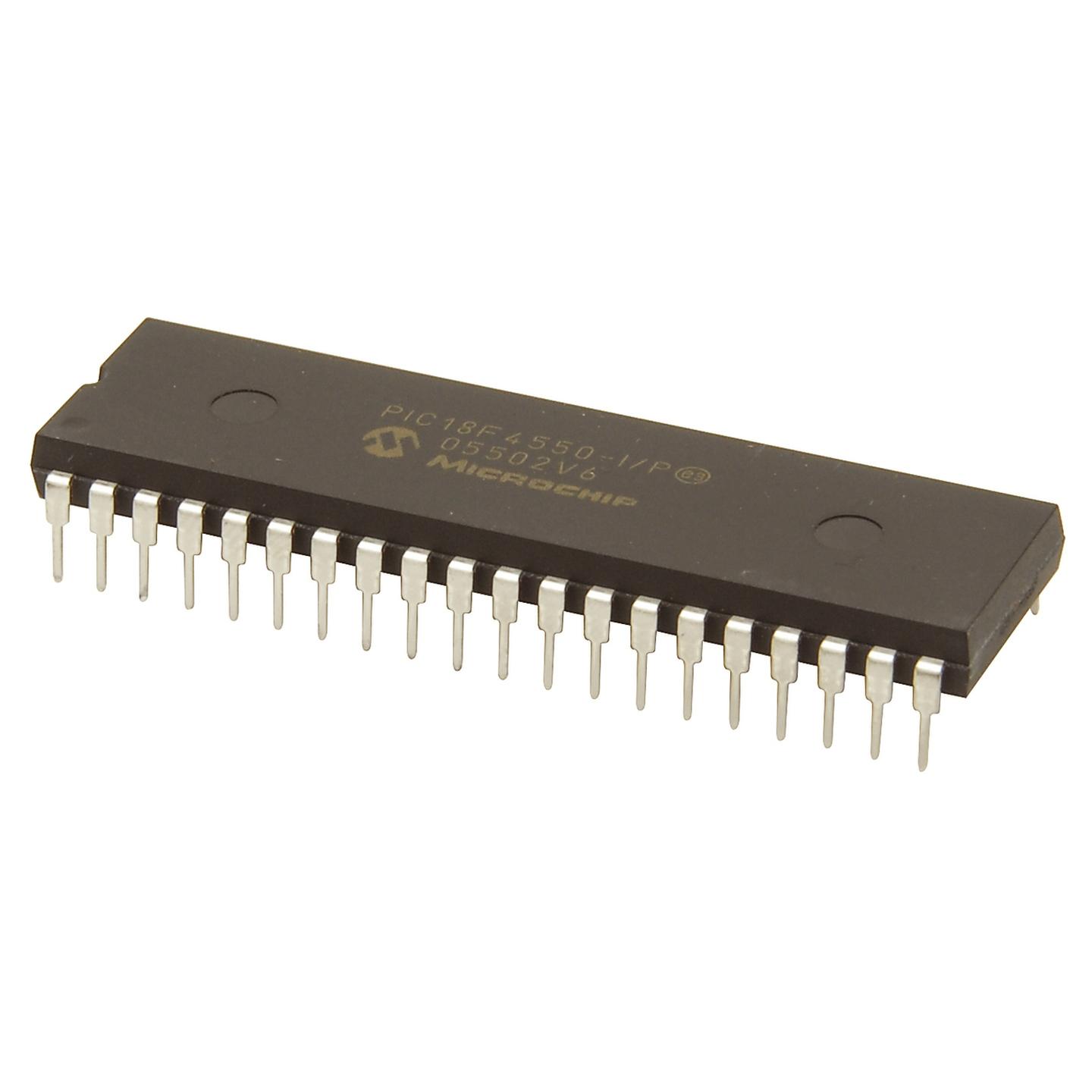 PIC18F4550 Microcontroller with USB Interface