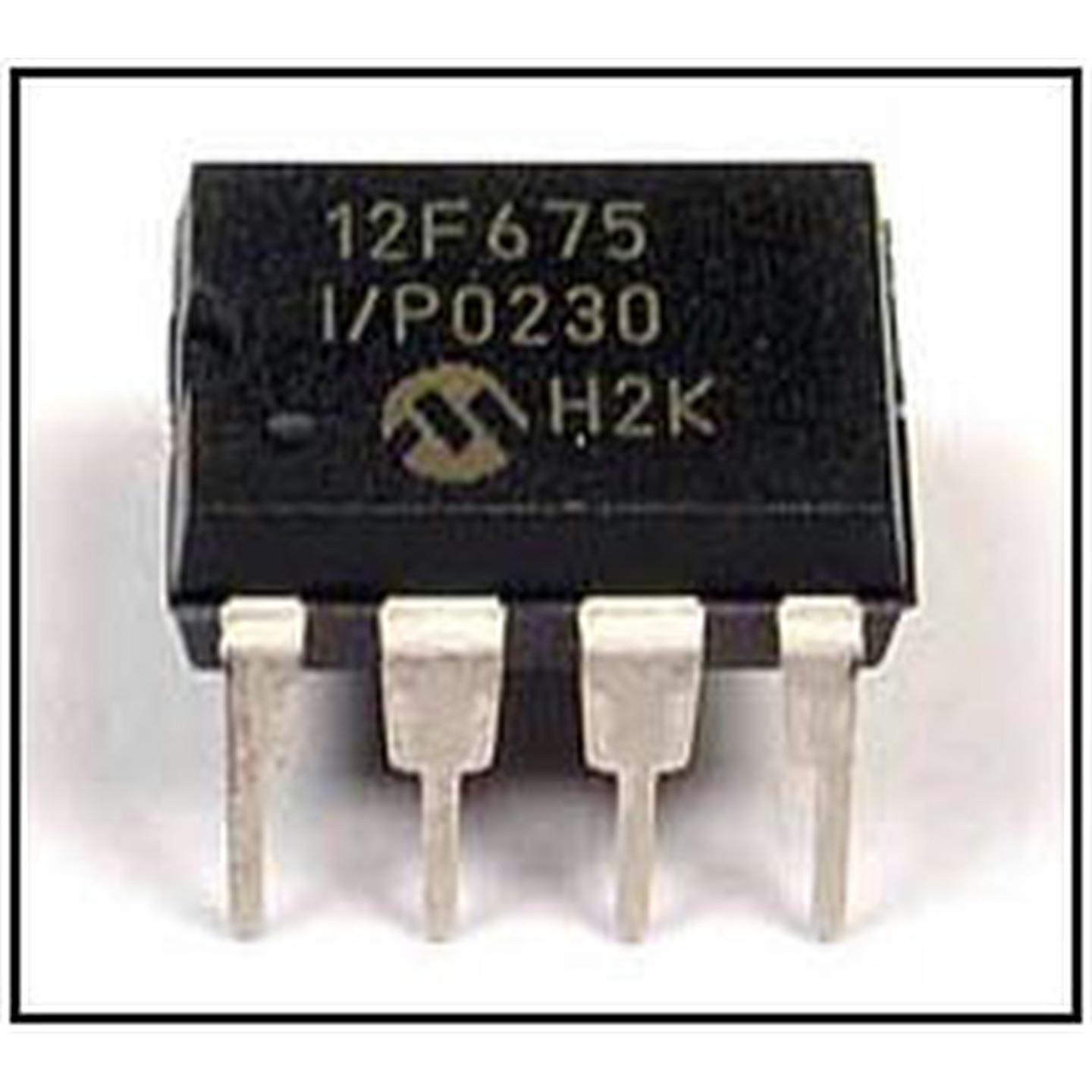 Flash Based 8-Bit CMOS Microcontroller PIC 12F675