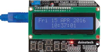 LCD Arduino Clock