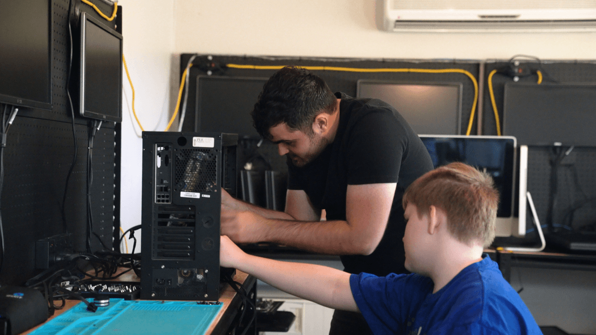 Sam’s Spares: Turning E-waste into Community Support 